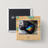 En ik kan ook dem poepen. vierkante button 5,1 cm (Voorkant /achterkant)