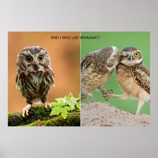 En ik was als Whaaat? Poster (Voorkant)