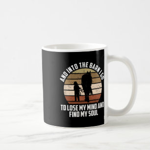 En in de schuur ga ik mijn geest verliezen en mijn koffiemok