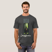 En in het bos ga ik souvenirbos oversized t-shirt (Voorkant volledig)