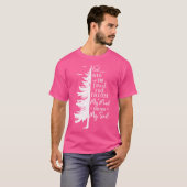 En in het bos - Wandelliefhebber Backpacken CLI T-shirt (Voorkant volledig)