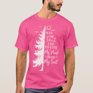 En in het bos - Wandelliefhebber Backpacken CLI T-shirt