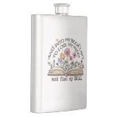 En in mijn boek ga ik – Bloemenboekenliefhebber Flacon (Rechts)