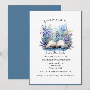 En in mijn boek ga ik... boekenclub kaart