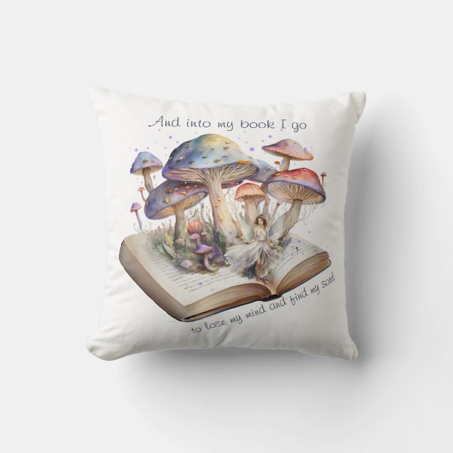 En in mijn boek ga ik mijn verstand verliezen en v kussen (Voorkant)