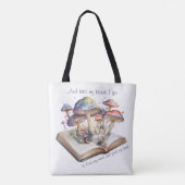 En in mijn boek ga ik mijn verstand verliezen en v tote bag (Achterkant)