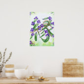 En: Irises and fertility260010004 Poster (Keuken)