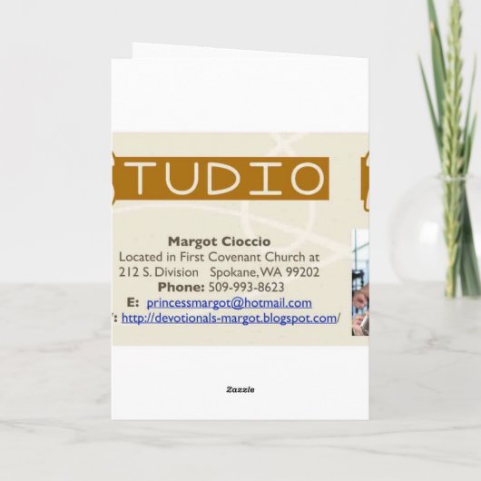 En is hier de Kaneel draagt Kaart (Achterkant)