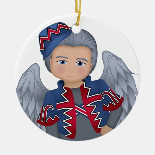 En je kleine hond naarO. Dorothy Keramisch Ornament (Voorkant)