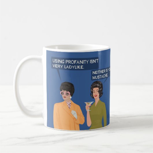 En je snor ook niet... koffiemok (Links)