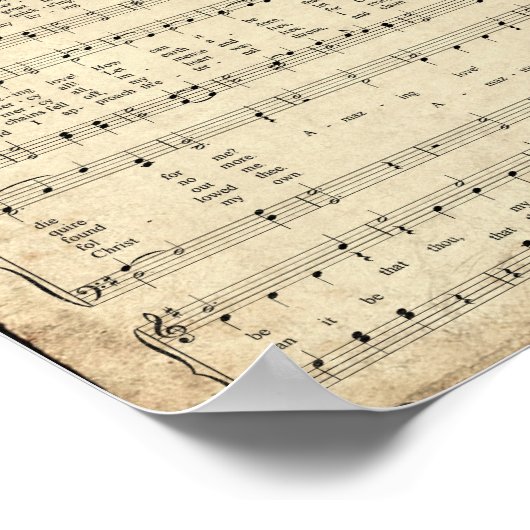 En kan het  Hymn zijn Poster (Hoek)