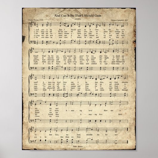 En kan het  Hymn zijn Poster (Voorkant)