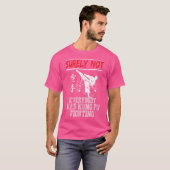 En karate t-shirt (Voorkant volledig)