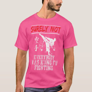 En karate t-shirt