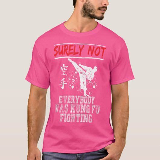 En karate t-shirt (Voorkant)