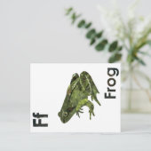 En - kikker briefkaart (Staand voorkant)