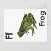 En - kikker briefkaart (Voorkant)