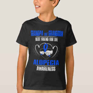 En kleinzoon beste vriend van het leven Alopecia A T-shirt