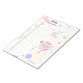 en kleurrijk Daily Planner Notitieblok (Schuin)