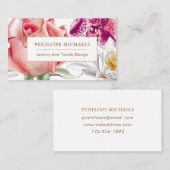 en kleurrijk Visitekaartje (Voorkant / Achterkant)