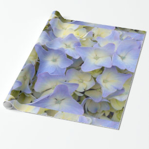 en kleurrijke lichtblauwe brandkranen cadeaupapier