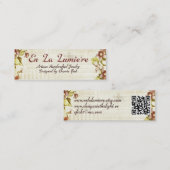 En La Lumiere Label, september 2012 Visitekaartje (Voorkant / Achterkant)