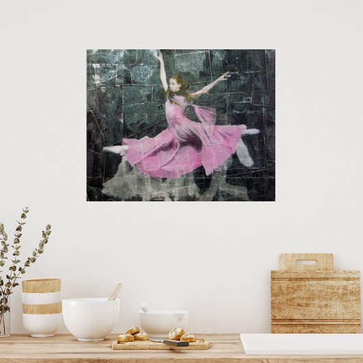 en l'air poster (Keuken)