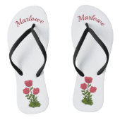  en legante Rozen Teenslippers (Voetbed)