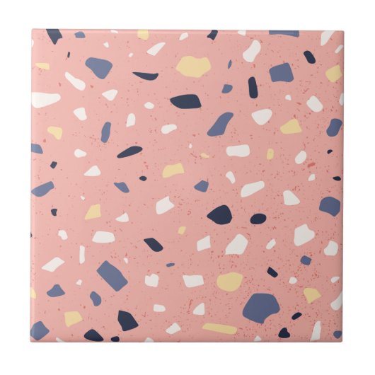  en lief abstract van stenen Badkamer decor Tegeltje (Voorkant)