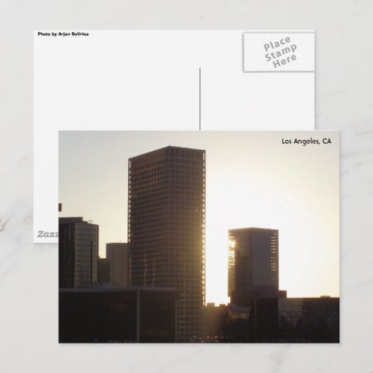 EN Los Angeles 001 Briefkaart (Voorkant / Achterkant)