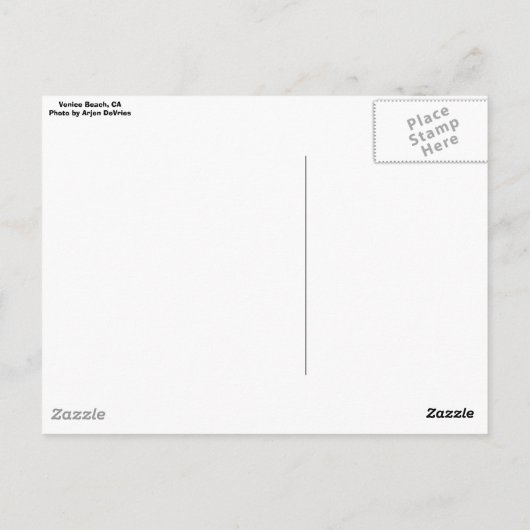 EN Los Angeles 002 Briefkaart (Achterkant)