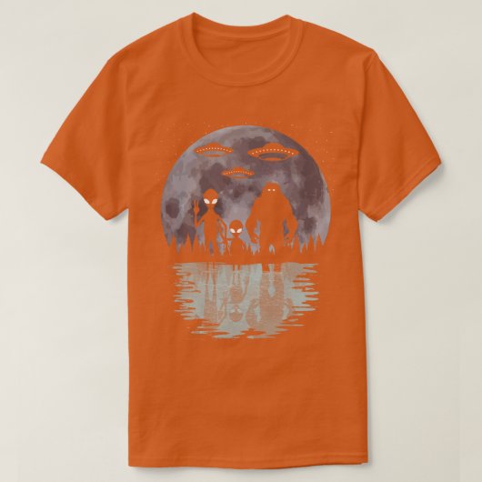En maan 1 t-shirt (Design voorkant)