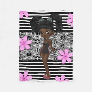  en meisje fleece deken