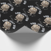 En met wie denk je dat je praat? cadeaupapier (Hoek)