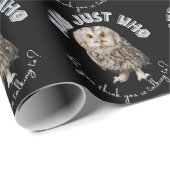 En met wie denk je dat je praat? cadeaupapier (Rol Hoek)