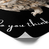 En met wie denk je dat je praat? poster (Hoek)