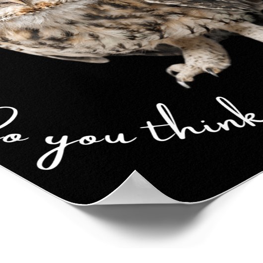 En met wie denk je dat je praat? poster (Hoek)