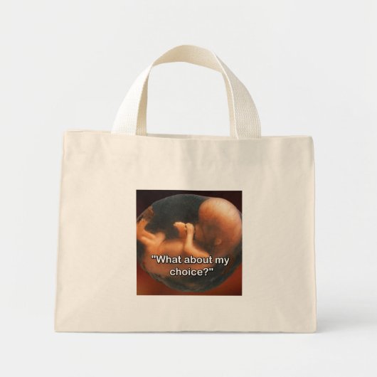 "En mijn keuze?" Mini Tote Bag (Voorkant)