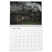  en moderne treinkalender kalender (Jan 2026)