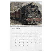  en moderne treinkalender kalender (Mar 2027)