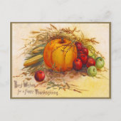  en mooie Thanksgiving Feestdagenkaart (Voorkant)