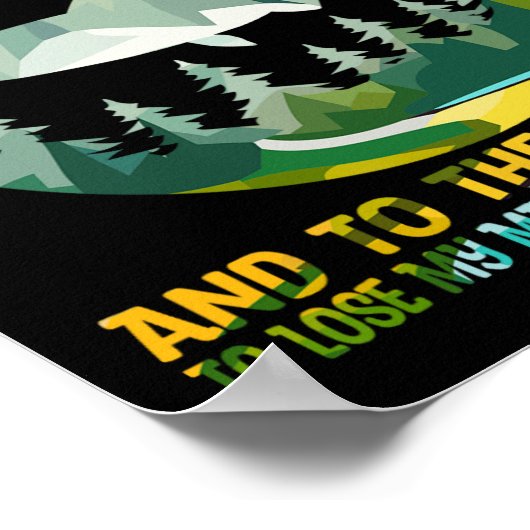 En naar het meer ga ik mijn verstand verliezen doo poster (Hoek)