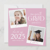 En nu | 2 Aankondiging foto-Afstuderen (Voorkant)