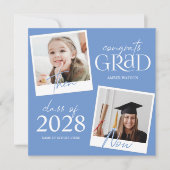 En nu | 2 Aankondiging foto-Afstuderen (Voorkant)