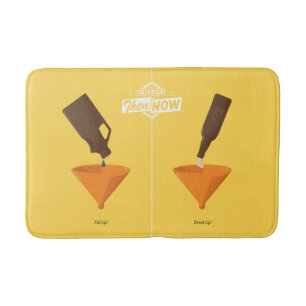 En nu: Beer Pong Badmat