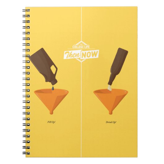 En nu: Beer Pong Notitieboek (Voorkant)