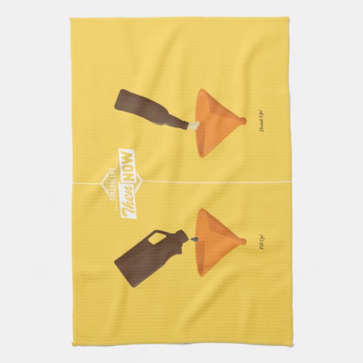 En nu: Beer Pong Theedoek (Verticaal)