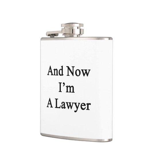 En nu ben ik advocaat heupfles (Links)