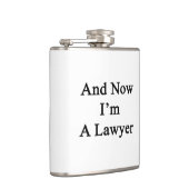 En nu ben ik advocaat heupfles (Rechts)