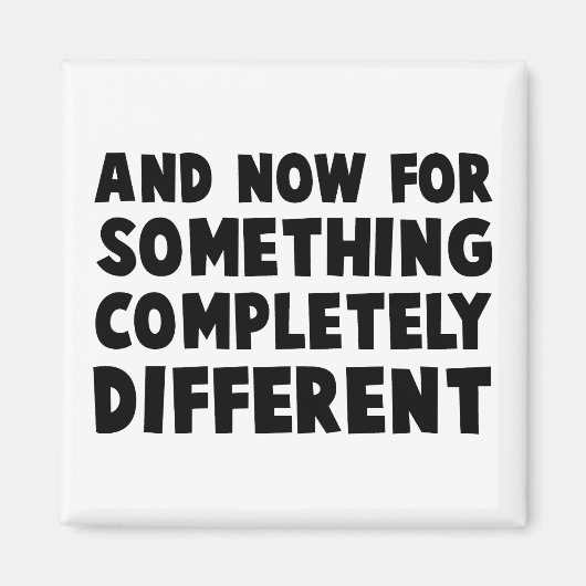 En nu iets magneet (Voorkant)